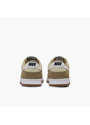 Бежеві кросівки чоловічі dunk low olive/beige Nike