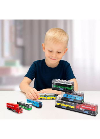 Машинка Фура Новая Почта (250416CG) TechnoDrive (369905201)