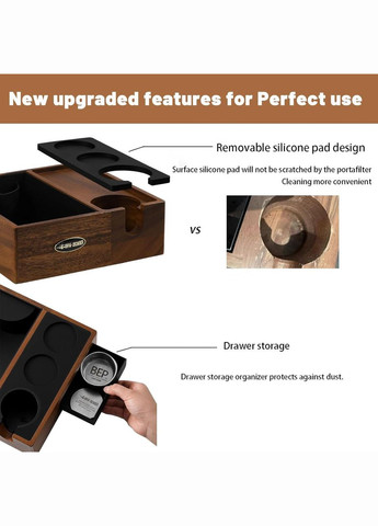 Станція для темперівки MHW-3Bomber Espresso Tamper Station (R-CH5530-VS) No Brand (303974753)