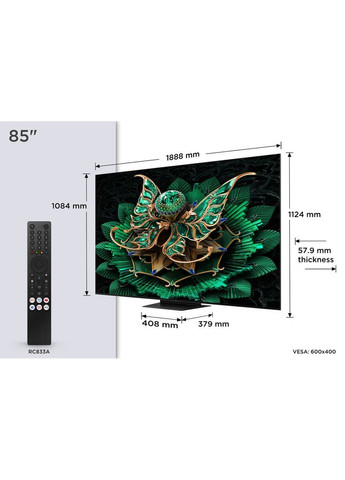Телевізор 85C7K TCL (351363474)