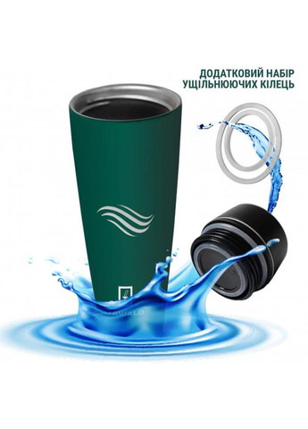 Термопляшка 460 мл матовий + 2 ущільнювальних кільця (190460108) Tavialo (370619162)