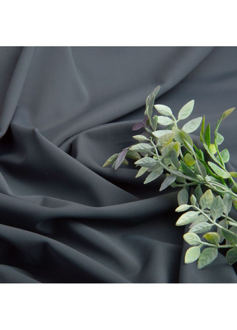 Ткань трикотаж Бифлекс матовый 200 г/м2, эластичная для купальников, леггинсов, спортивной одежды т/серая IDEIA (353968735)