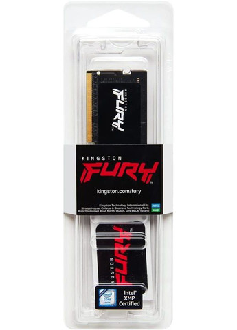 Модуль памяти SODIMM 16GB/4800 DDR5 Fury Impact (KF548S38IB-16) Kingston (314834581)