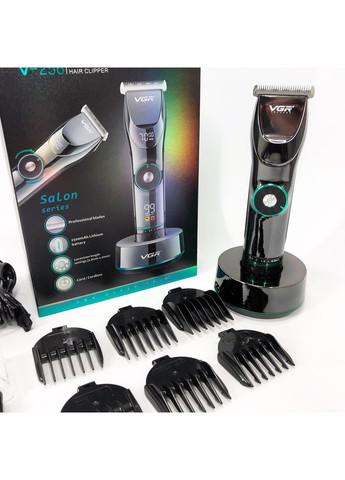 Бритва триммер для бороды V-256, Подстригательная машинка, Моющаяся машинка SM-106 для стрижки VGR (351486338)
