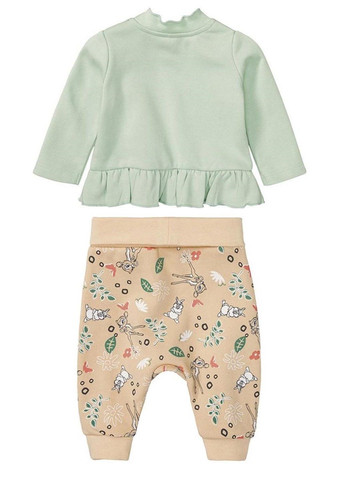 Комбинированный демисезонный костюм(свитшот+штаны) Disney