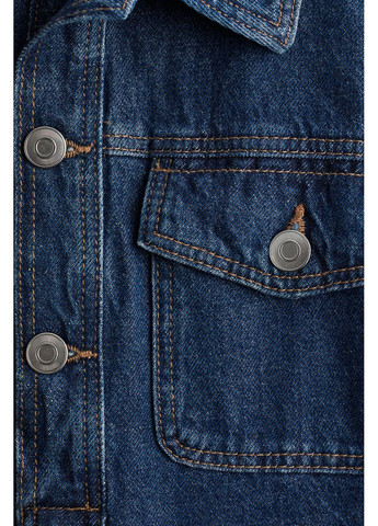 Синее платье джинсовое H&M однотонное