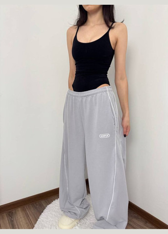 Женские спортивные оверсайз штаны No Brand Р1347-716 (339102990)