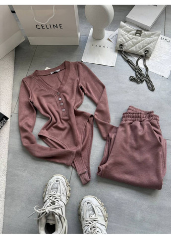 Женский костюм с боди No Brand (366227383)