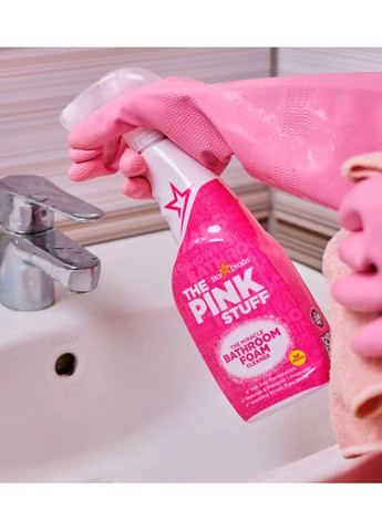 Чистящее средство для ванной комнаты Bathroom Foam Cleaner 750 мл The Pink Stuff (337989514)