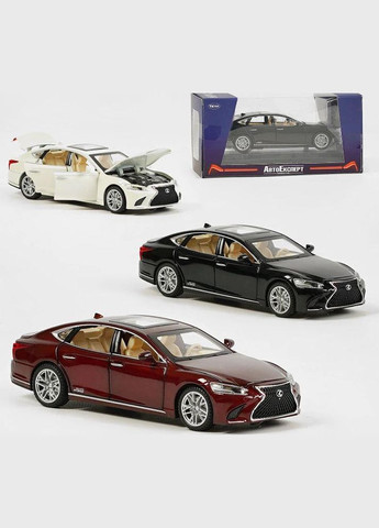 Машинка lexus лексус GT-11709 "Авто Эксперт", 3 цвета, металлопластик, масштаб 1:32, звук, свет, инерция АВТОПРОМ (361409559)
