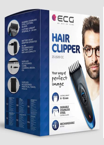 Триммер для усов и бороды ZS 1520CC ECG (300079349)