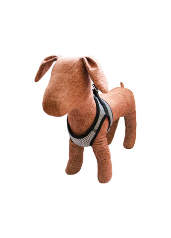 Нагрудник из сетки двойной №5 41-43 см/50-52 см Серый (4820276192508) Lucky Pet (321860853)