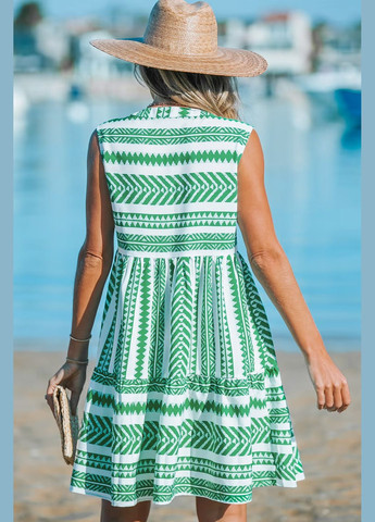 Білий повсякденний плаття, сукня CUPSHE з орнаментом