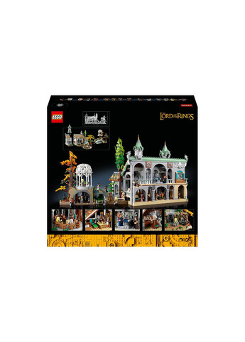 Icons Володар перснів: Rivendell 6167 деталей (10316) Lego (321982063)