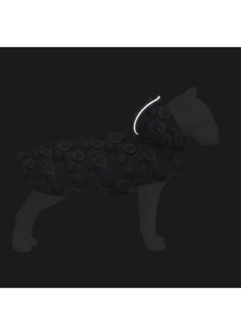 Дождевик-накидка с капюшоном для собак WAUDOG Clothes, рисунок "Инжир", А 23-26 см, B 30-36 см, С 15-20 см Collar (362584116)