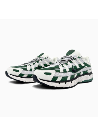 КРОСІВКИ ЖІНОЧІ NIKE P-6000 WHITE / GREEN НАЙК П-6000 No Brand сірі демісезони (368855752)