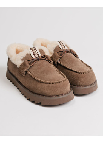 ALLSY Туфлі жіночі утеплені замша вовна хакі з натуральна замша, китай — зима (362106375)
