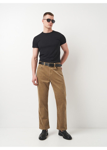 Темно-бежевые кэжуал демисезонные брюки C&A