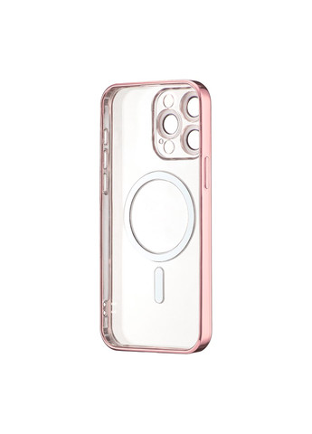 Чехол Ductil Metallic Edge with MagSafe (Protected Camera & Lens) Pink Case iPhone 15 Pro Max (322820707)