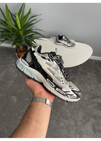 Серые демисезонные кроссовки мужские и женские off-white be right back grey black | офф-вайт райт бек серые No Brand