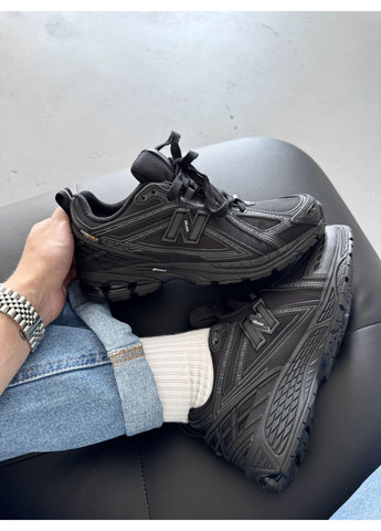 Чорні Осінні кросівки чоловічі і жіночі new balance 1906r black cordura termo | нью беланс 1906r чорні No Brand