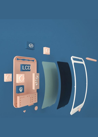 Детский LCD планшет для рисования 10″, голубой () Beiens ZJ16blue (328447744)