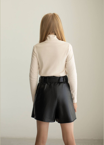 Водолазка для девочки из микрофлиса "Alice" в бежевом цвете — базовый элемент для стильных и теплых образов No Brand (303401835)