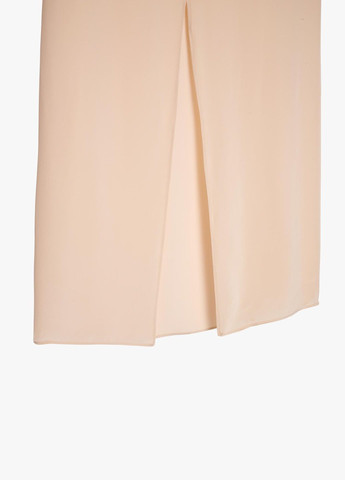 Светло-розовая повседневный однотонная юбка Zara