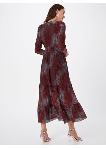 Бордовое платье Tfnc