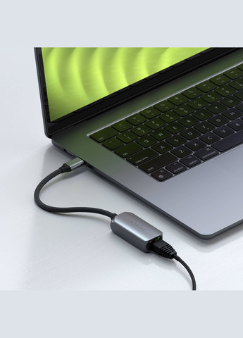 Адаптер USBC 2.5 Gigabit Ethernet Space Gray Satechi (302652129)