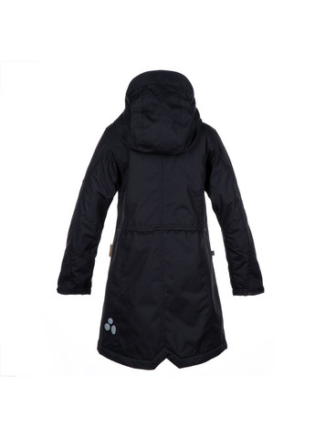 Черная куртка janelle black, полиэстер, р.134, черный () Huppa 18020010-00009-134