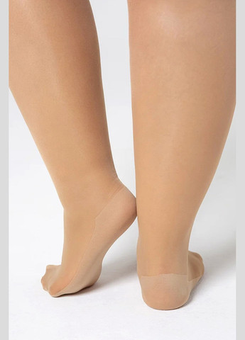 Колготки великого розміру з ущільненою стопою Victoria Reinforced 30d Mona (349501028)