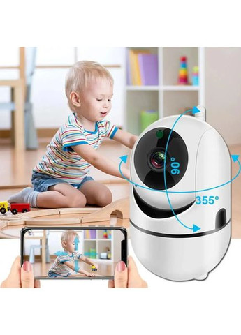 Камера видеонаблюдения Y13G (2.0 mp, Wi-Fi, комнатная поворотная) UKC (365436833)
