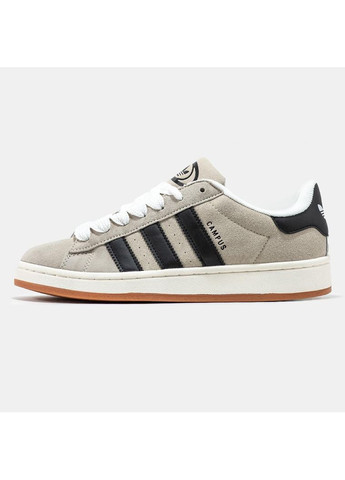 КРОССОВКИ ЖЕНСКИЕ ADIDAS CAMPUS 00S BEIGE АДИДАС КАМПУС No Brand бежевые демисезоны (368869461)