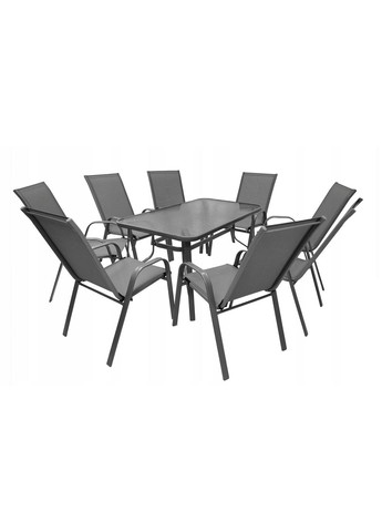 Стол садовый MAJORKA GREY 120*70*70 см. Kontrast (338255957)