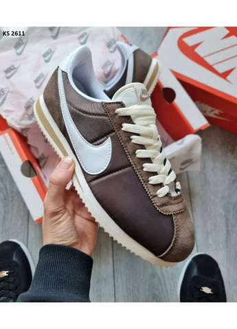 КРОСІВКИ ЖІНОЧІ NIKE CORTEZ BROWN НАЙК КОРТЕЗ No Brand комбіновані демісезони (367176909)