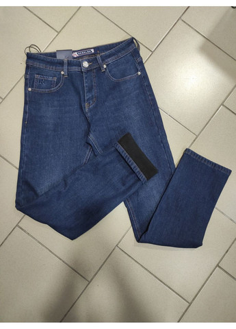 Джинси чоловічі фліс прямі класичні 30 сині Resalsa (350349555)