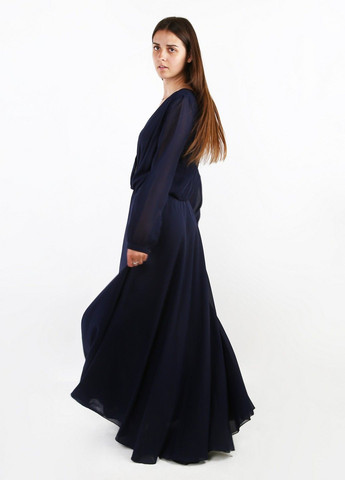 Темно-синя вечірня сукня Enna Levoni однотонна