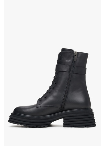 Осенние ботинки, цвет черный Estro