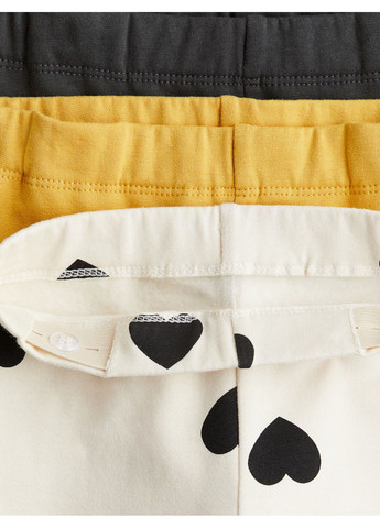 Утеплені легінси 3 шт. для дівчинки . H&M (362303063)