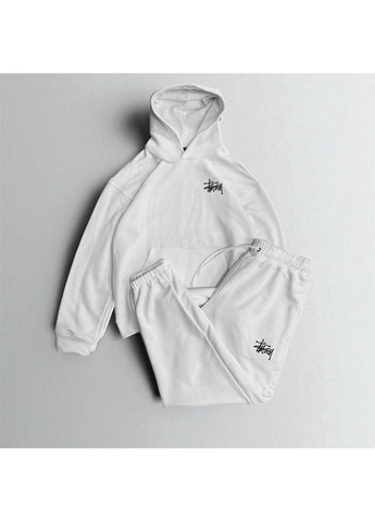 Чоловічий спортивний зимній костюм Stussy білий No Brand (369003939)