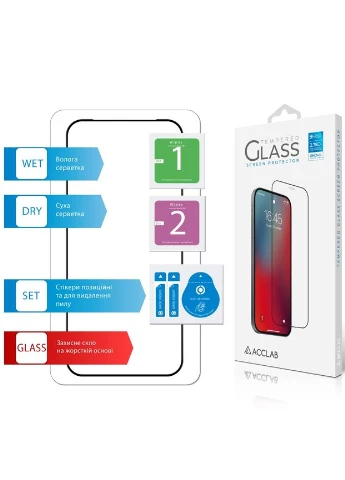 Защитное стекло для Pixel 10 Pro XL Full Glue ESD Black (1283126628061) ACCLAB (381333991)