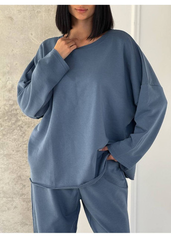 Женский базовый костюм из петли, модель 004 DK/DL Мода без кордонів (355076518)