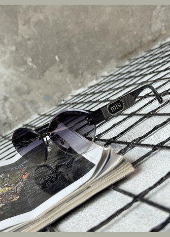 Женские Очки MIU black 4 No Brand (347149281)