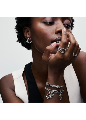 Серебряный шарм Пандора ME Пика 793078C01 Kabluchka (355344900)