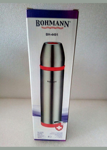 Термос питний з нержавіючої сталі 0.8 л (BH-4491) Bohmann (334007879)
