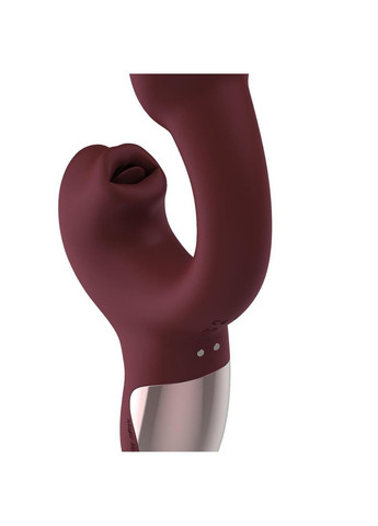 Смарт-вибратор Ponder Red, двойная стимуляция, виброяйцо+язычок для клитора Magic Motion (373019528)