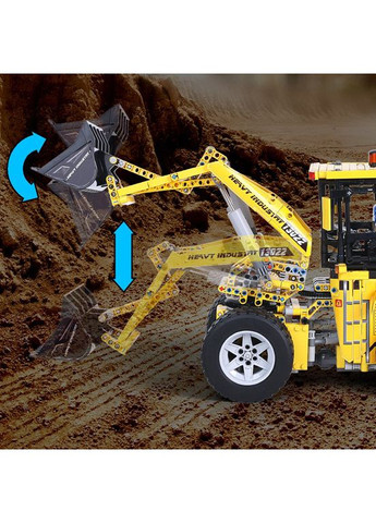 Конструктор Бульдозер з керуванням через телефон 1582 деталі Mould King (358935244)