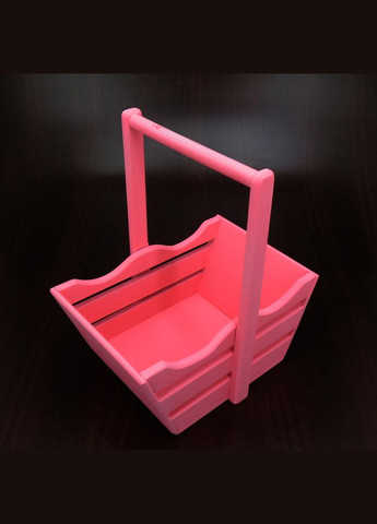 Подарочная корзинка из дерева Стрэнд барби (ПДК-000550) No Brand (328909204)