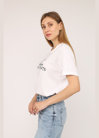 Футболка с коротким рукавом женская цвет белый ЦБ-00272838 Yuki - (334429144)